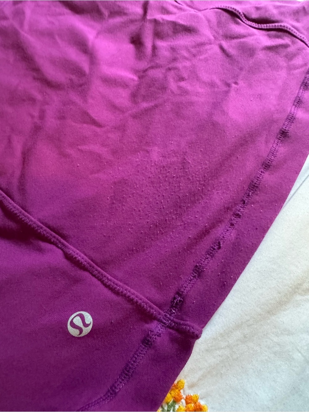 Lululemon Purple Open Back Dignity Halter Top size: 8 - Picture 7 of 7